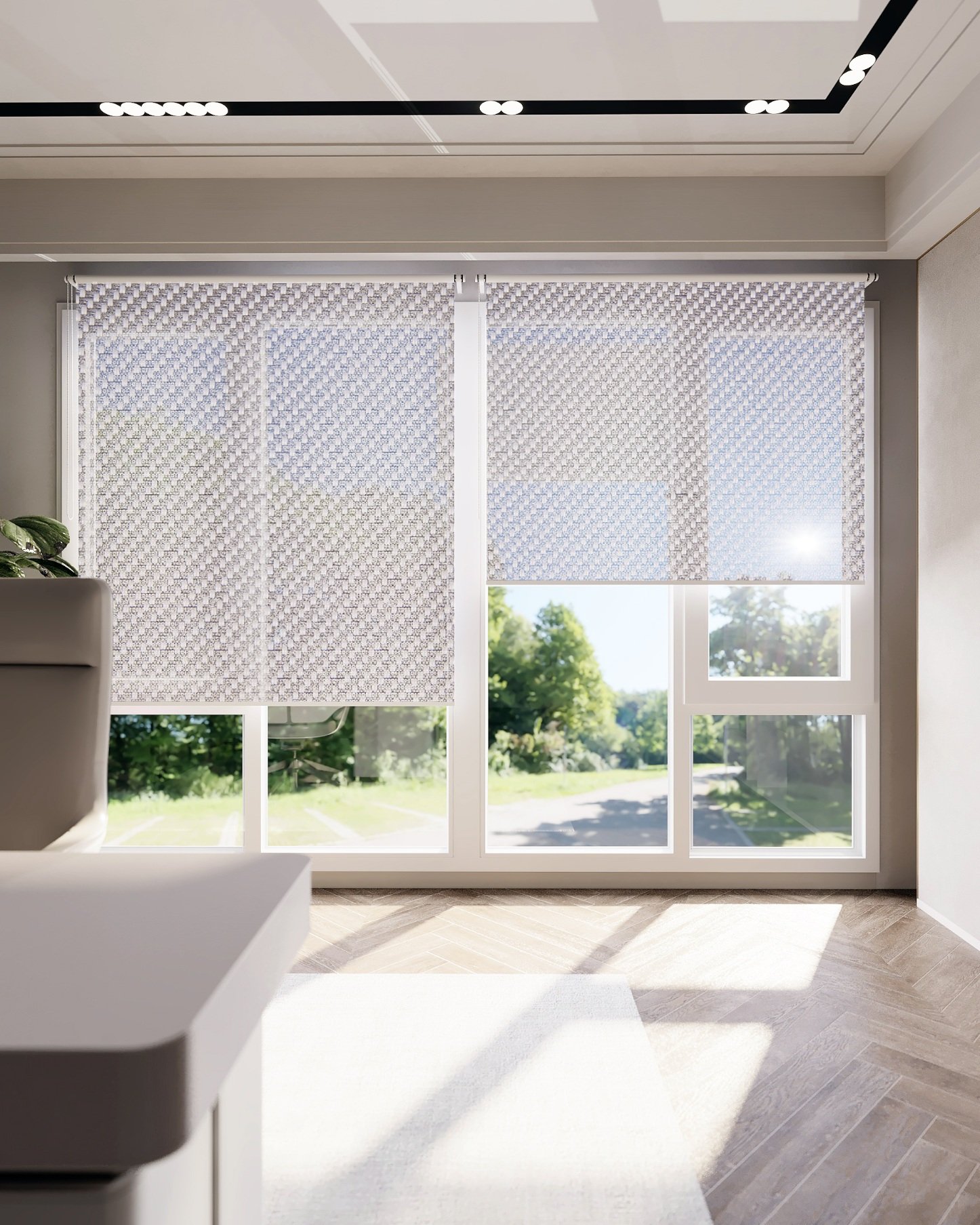 ستائر الحماية من الشمس